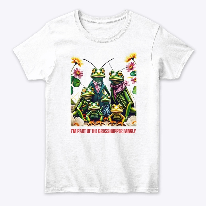 Grasshopper Family t-shirt